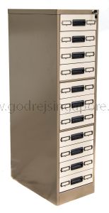 11 DRAWER CARD INDEX CABINET