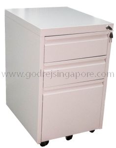 MOBILE PEDESTAL (Metal) 3 Drawer Type