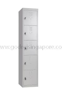 5 DOOR METAL LOCKER