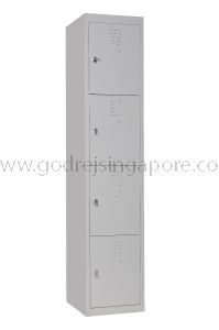 4 DOOR METAL LOCKER