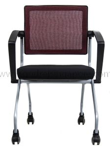 Training chair with Swivel Back,  Model LS542 Red
