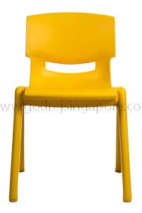 Childrens Chair YCX004 - Yellow 33.5cm High