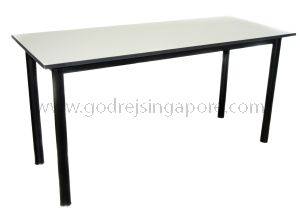 Non Foldable Rectangular Table 1800mmW x 600mmD x 750mmH-Light Grey