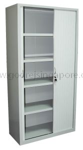 FULL HEIGHT TAMBOUR DOOR CABINET 1000mmW