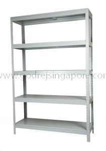 Boltless Rack Shelving  100kg/Shelf UDL 5 Shelves 1830mmH x 1220mm W x 400mm D