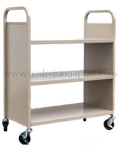 FLAT LIBRARY TROLLEY