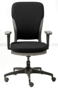 MOTION HIGH BACK - CARBON BLACK WITH GREY BODY