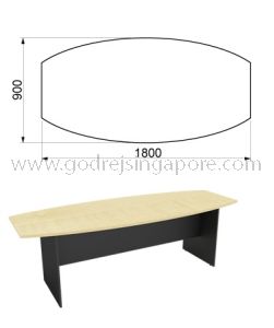 Boat Shaped Meeting Table