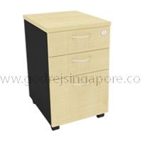 MOBILE PEDESTAL WOODEN 2DIF