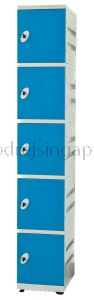 5 Door  ABS Locker Key/latch Lock(SINGLE COLUMN)- BLUE DOOR