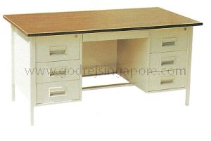 DOUBLE PEDESTAL DESK 1524mm