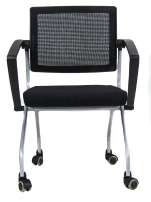 Training chair with Swivel Back, Model LS542 Black