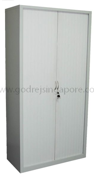 Full Height Tambour Door Cabinet 900mmw