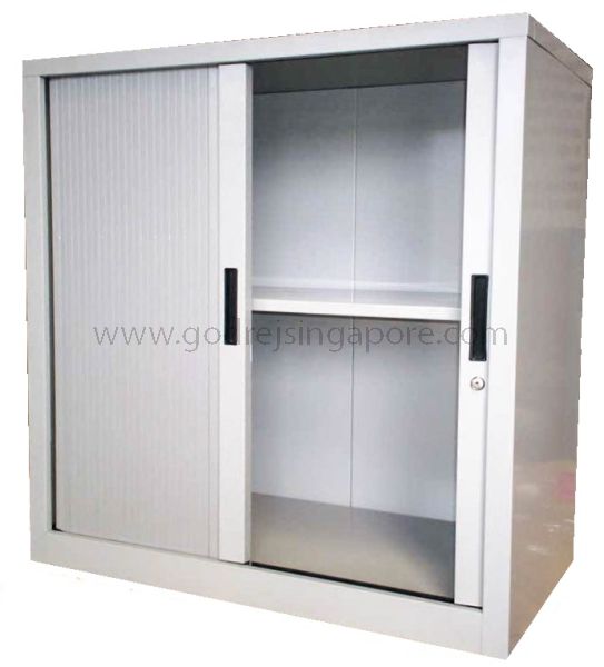 Half Height Tambour Door Cabinet 900mmw
