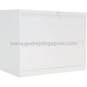 2 DRAWER LATERAL FILING CABINET