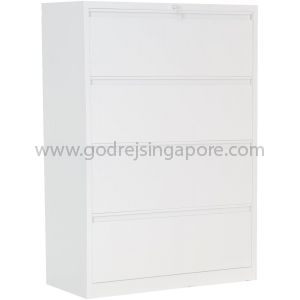 4 DRAWER LATERAL FILING CABINET