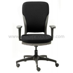 MOTION HIGH BACK - CARBON BLACK WITH GREY BODY